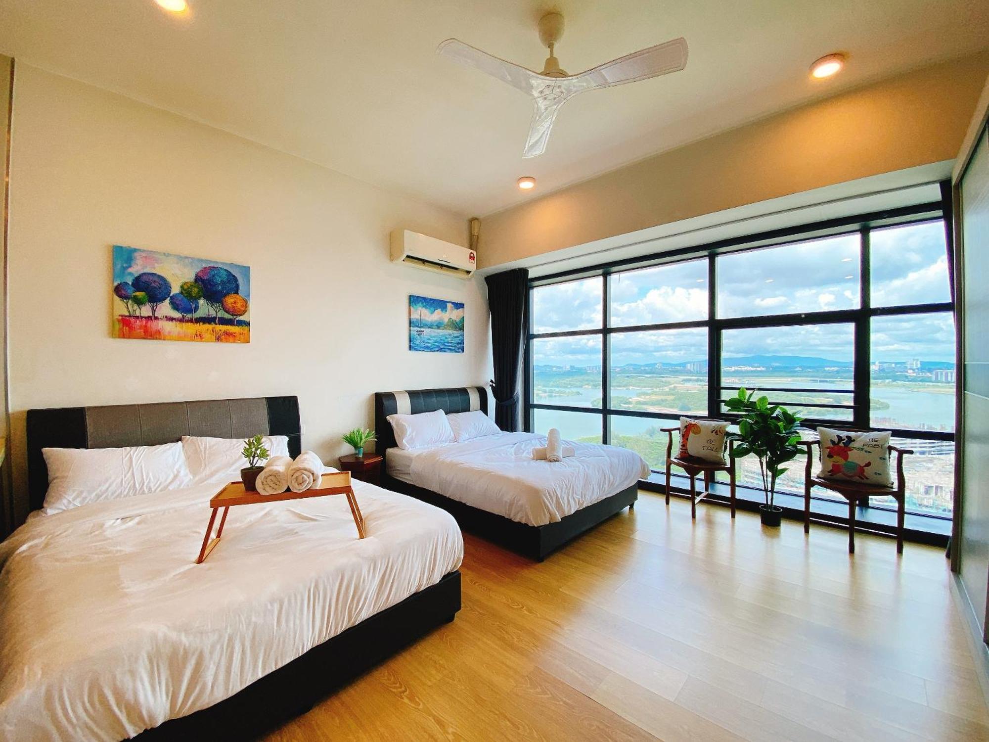 Seafront Country Garden Danga Bay By Lions Bay Apartment Johor Bahru Room photo